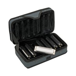 Hohner Bluesband 7 piece Harmonica set m. case